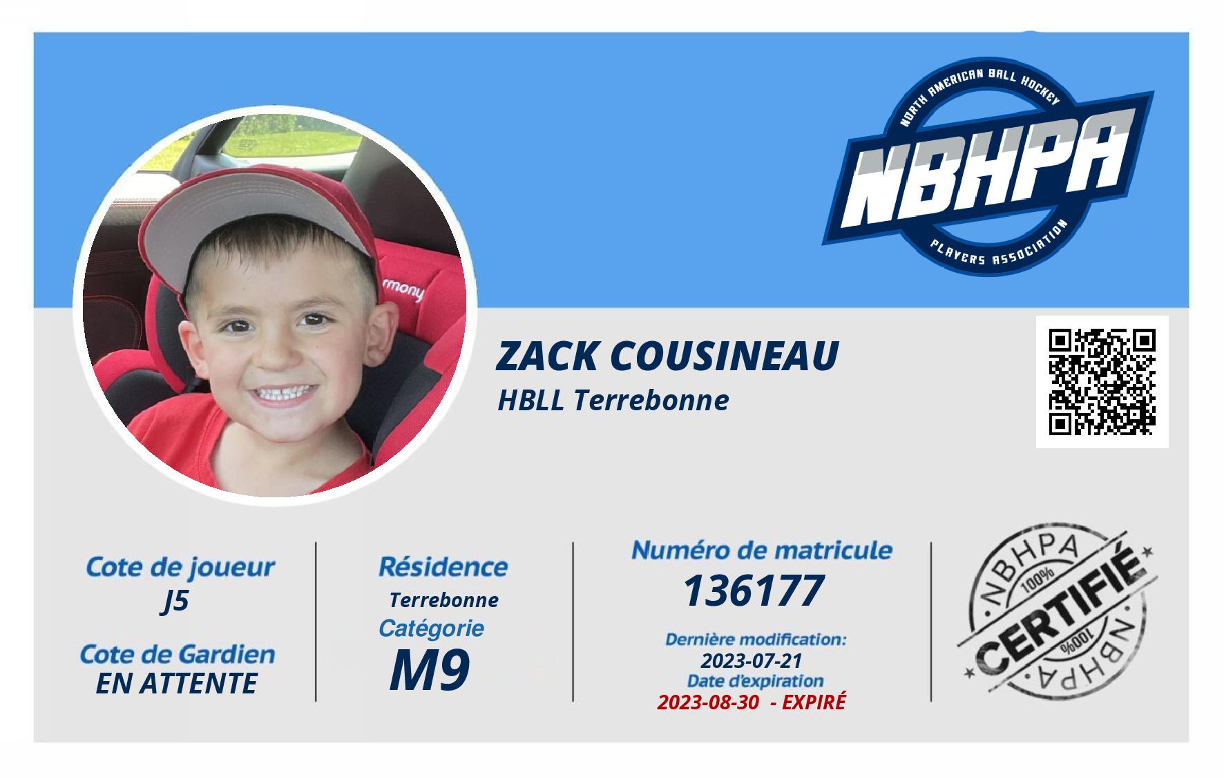 Zack Cousineau