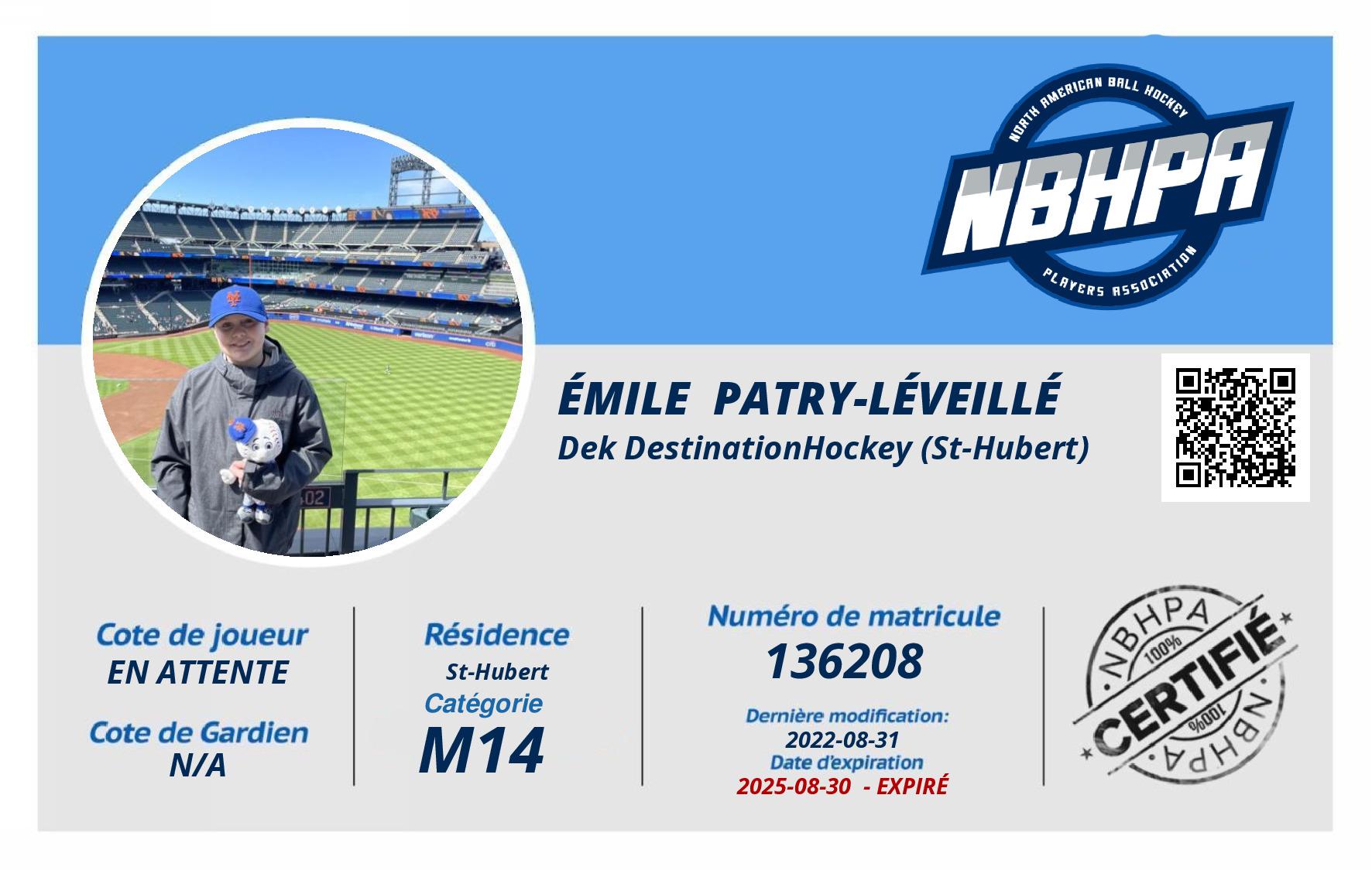 Émile  Patry-Léveillé