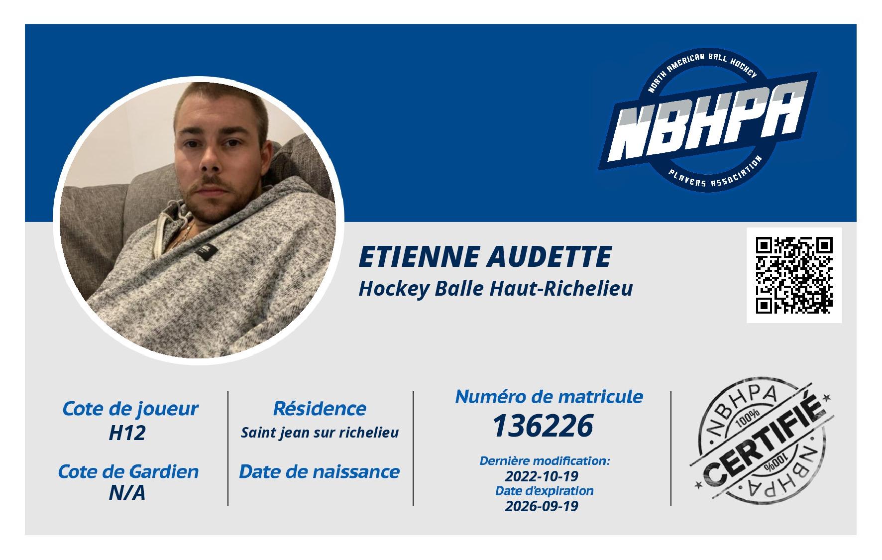 Etienne Audette