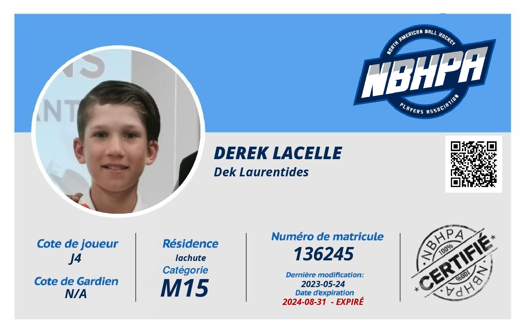 Derek Lacelle