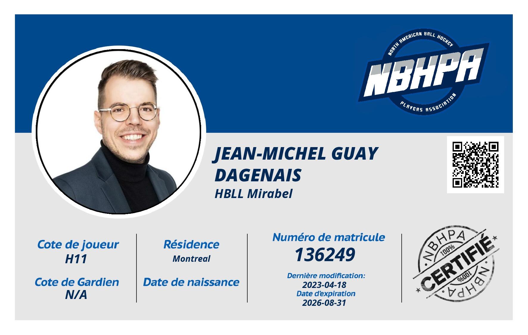 Jean-Michel Guay Dagenais