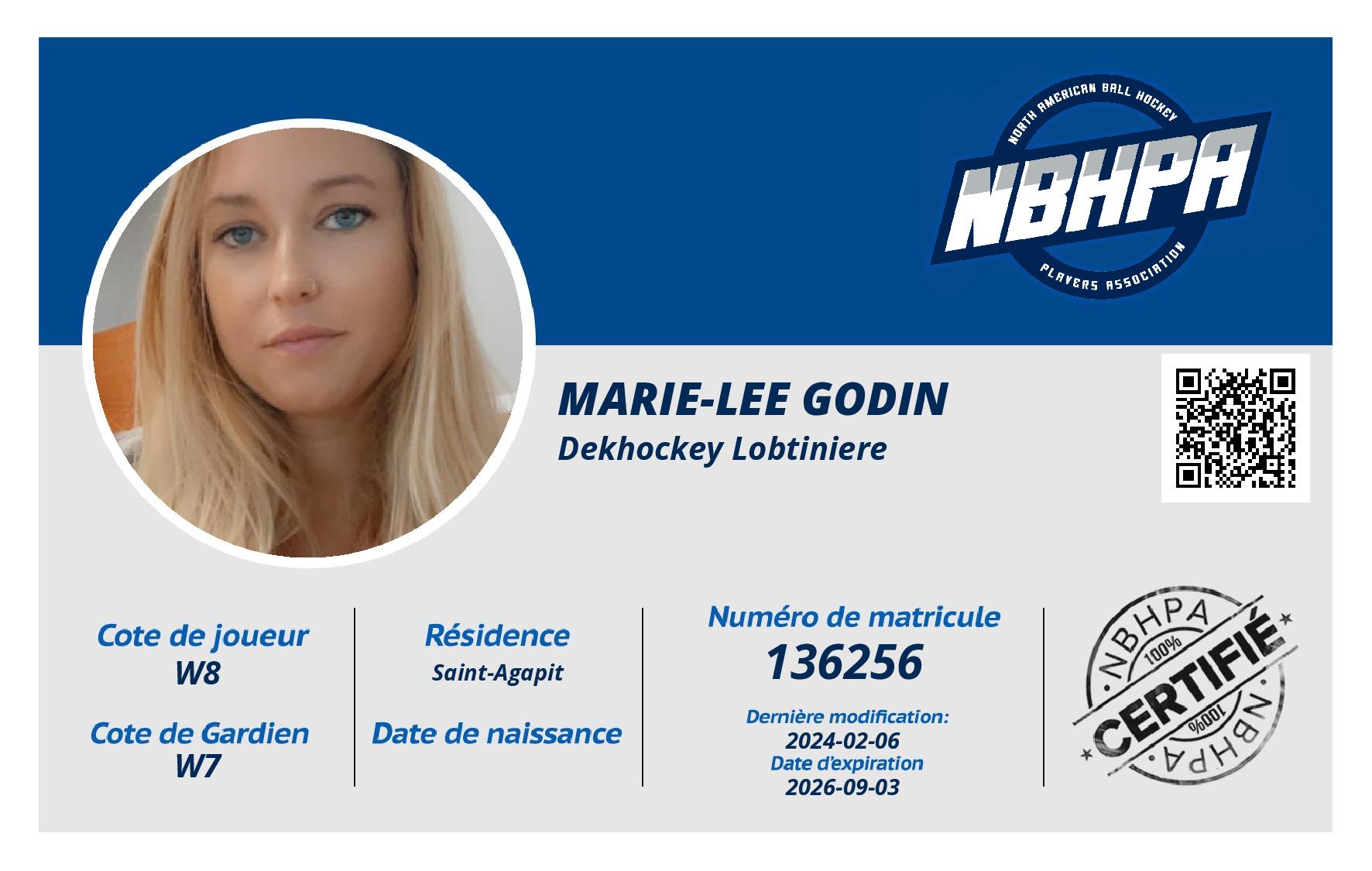 Marie-Lee Godin