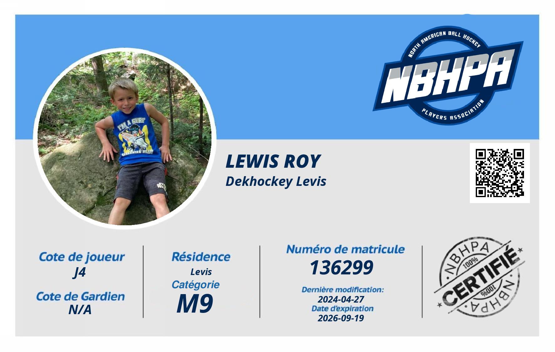 Lewis Roy