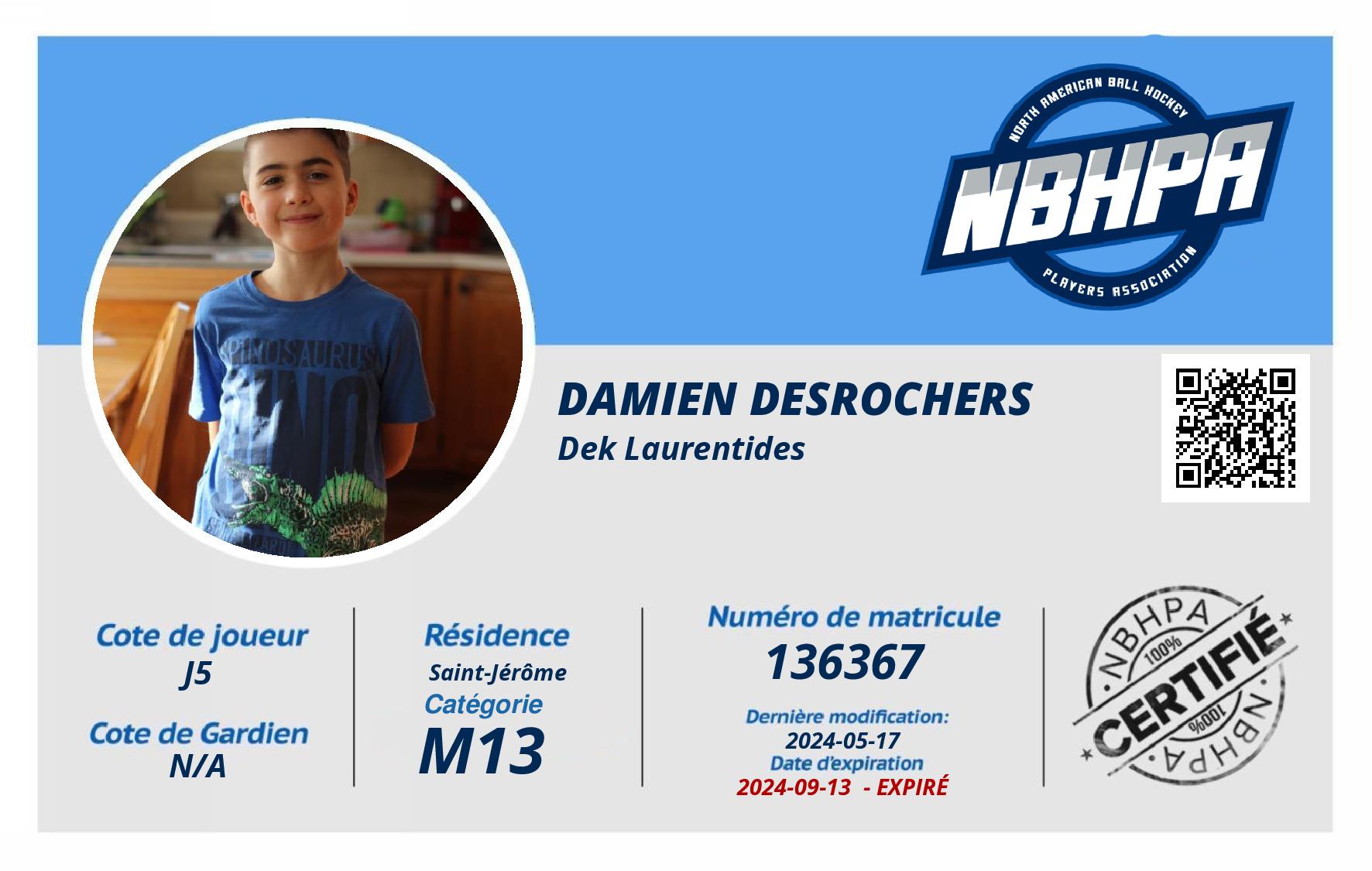 Damien Desrochers