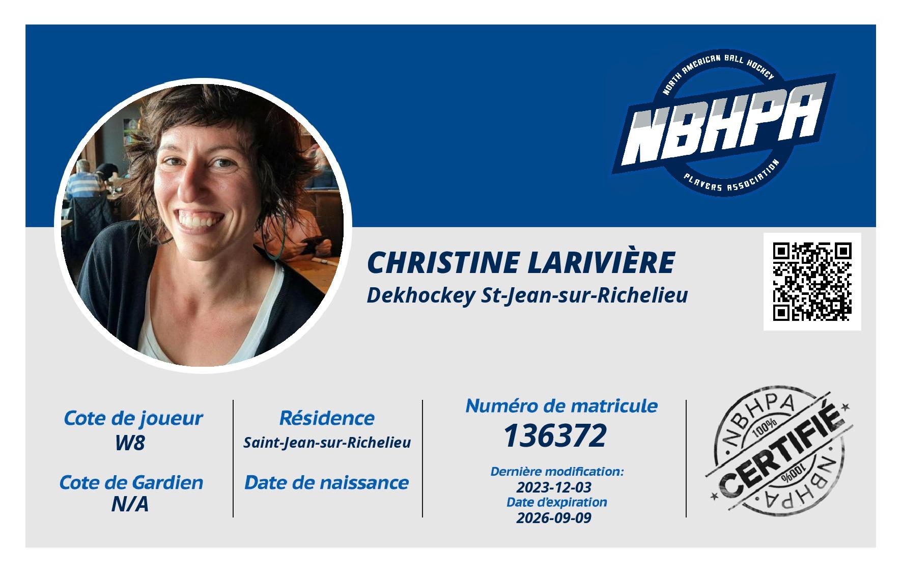 Christine Larivière
