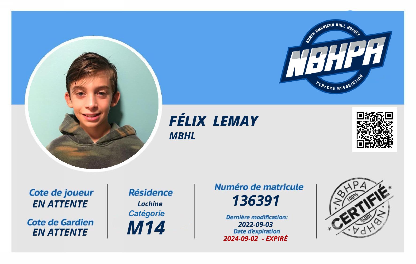 Félix  Lemay
