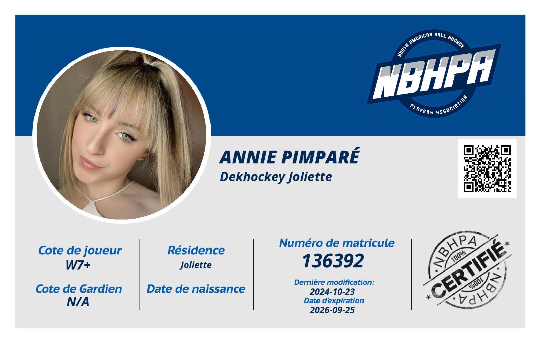 Annie Pimparé