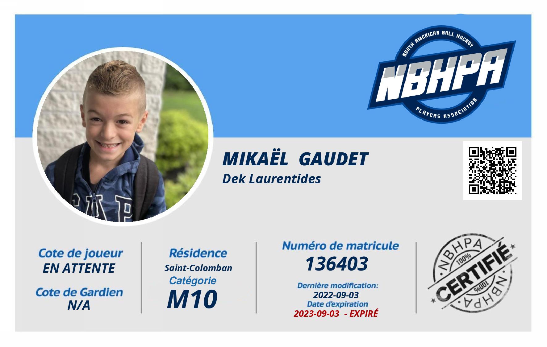 Mikaël  Gaudet