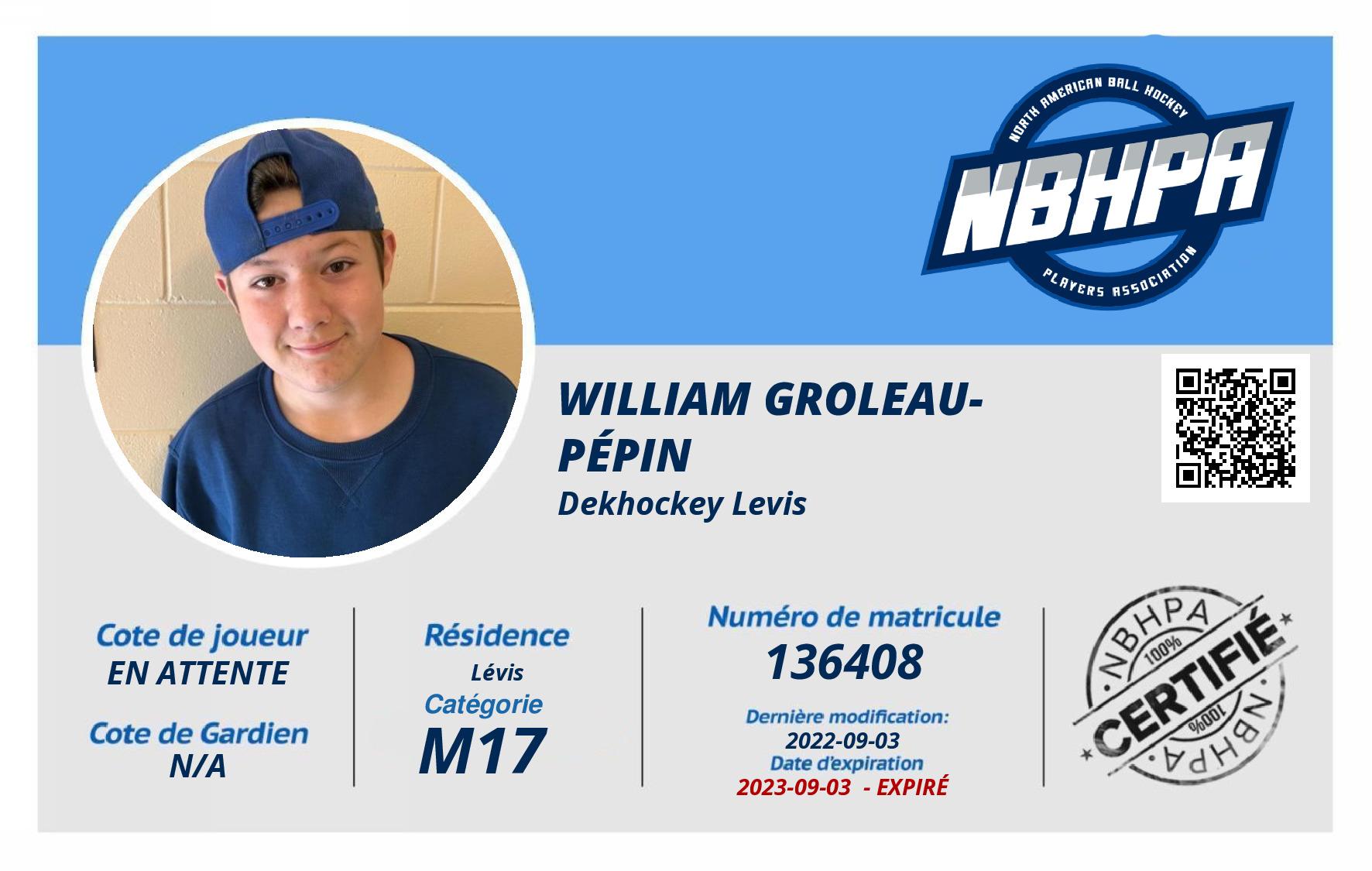 William Groleau-Pépin