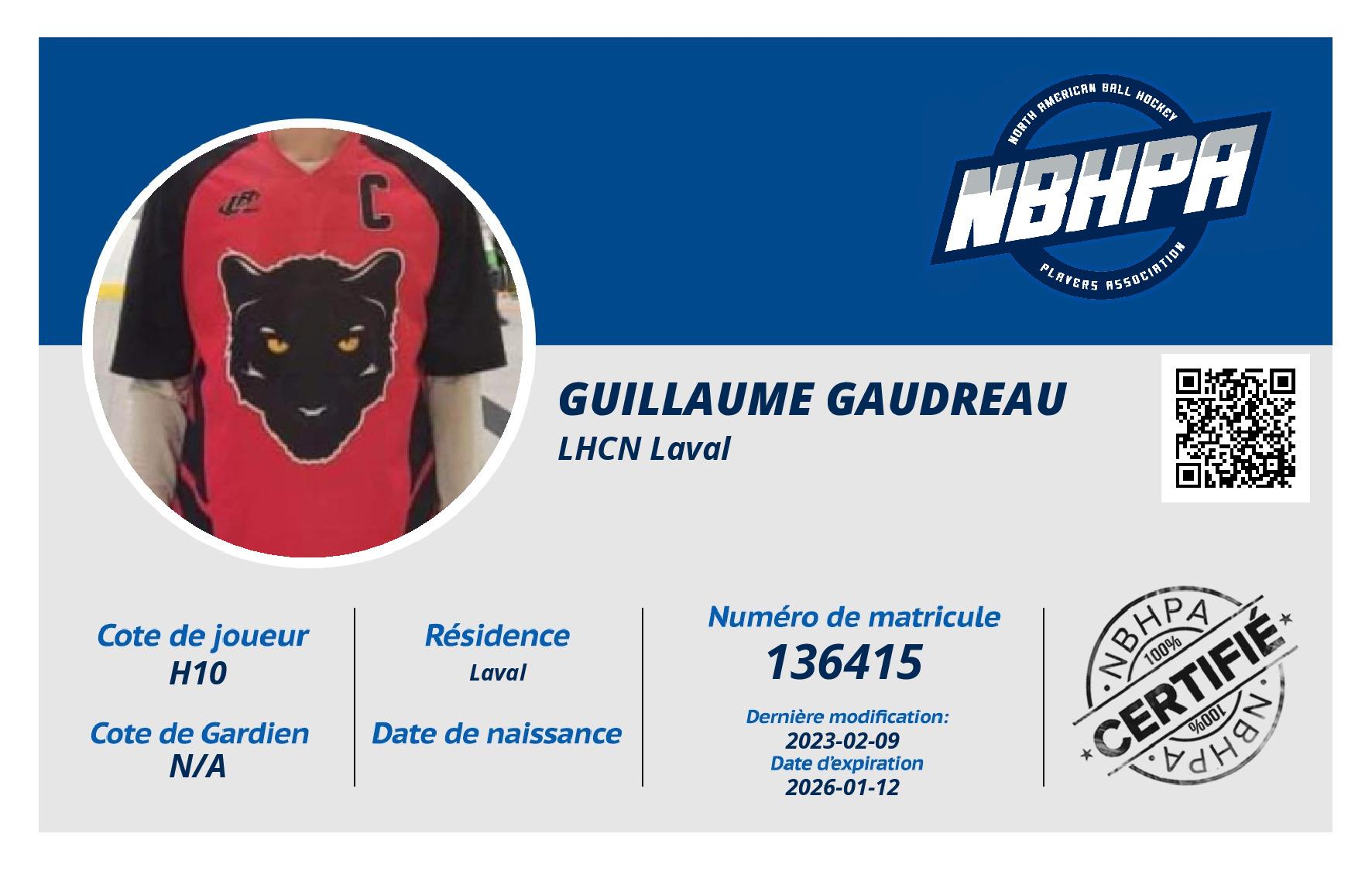 Guillaume Gaudreau