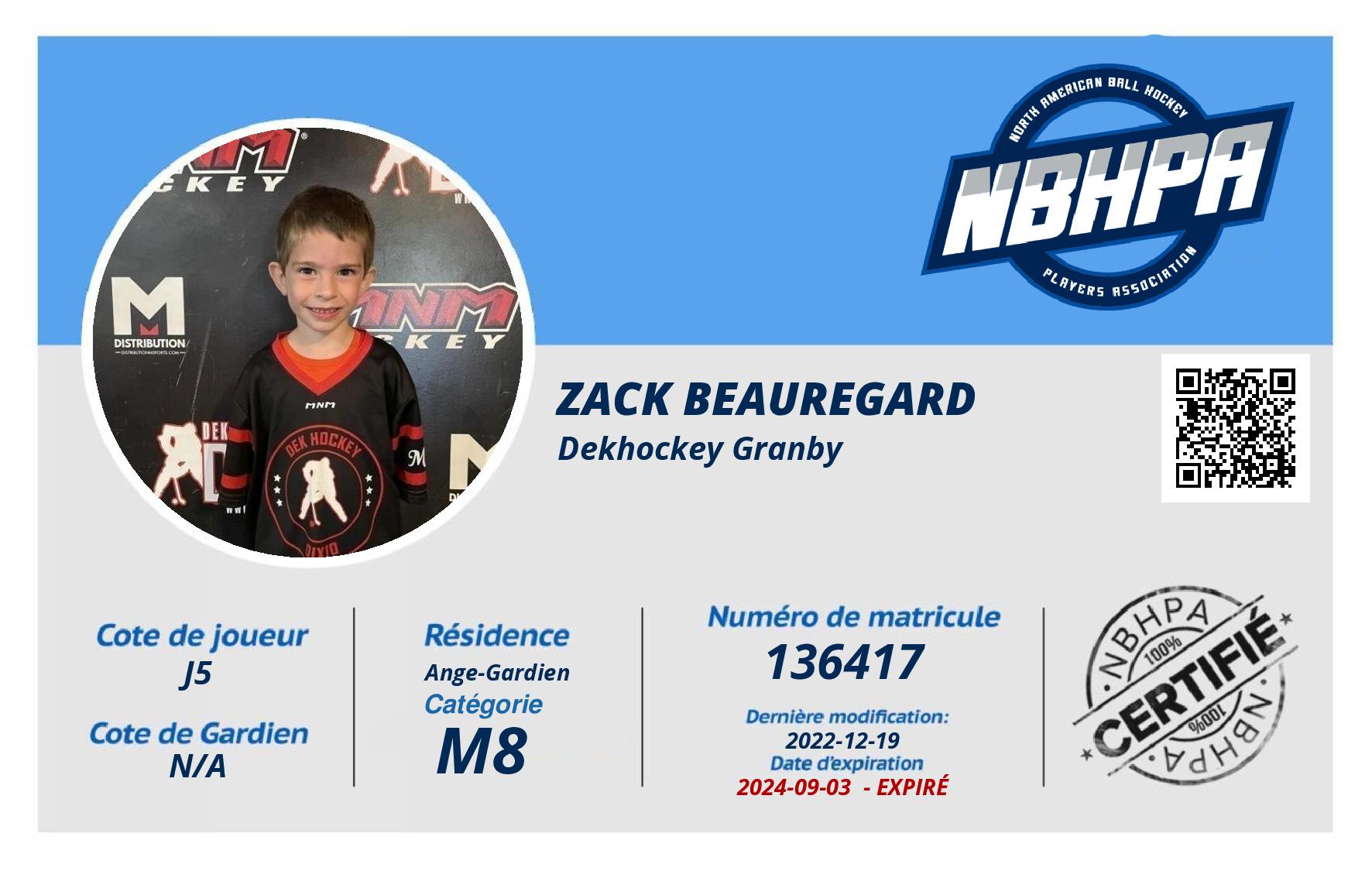 Zack Beauregard