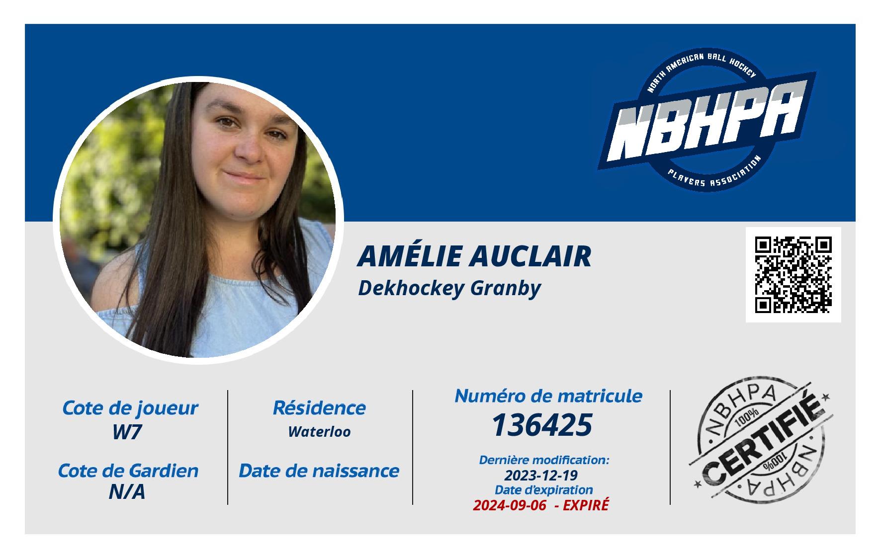 Amélie Auclair