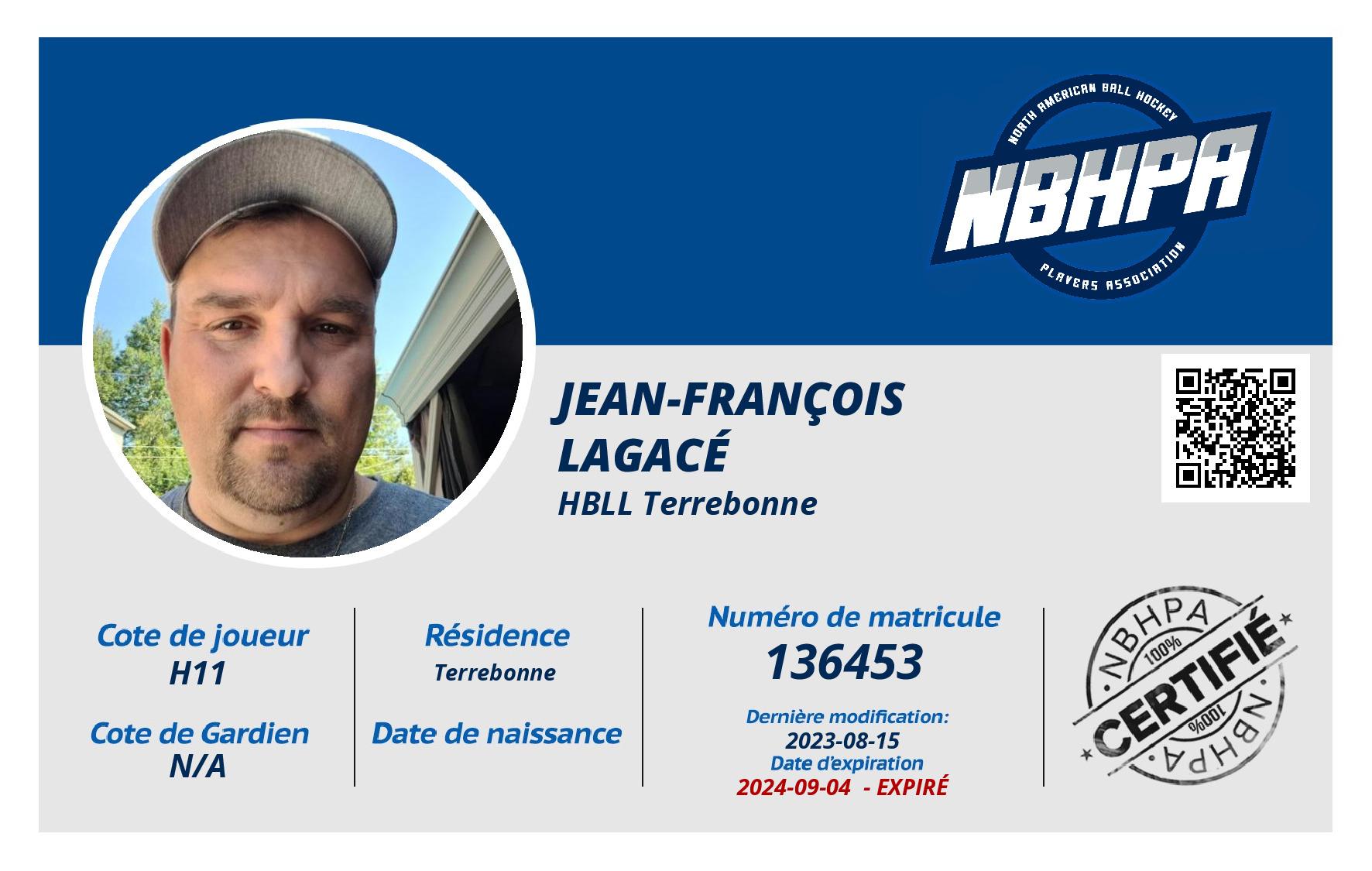 Jean-François  Lagacé 