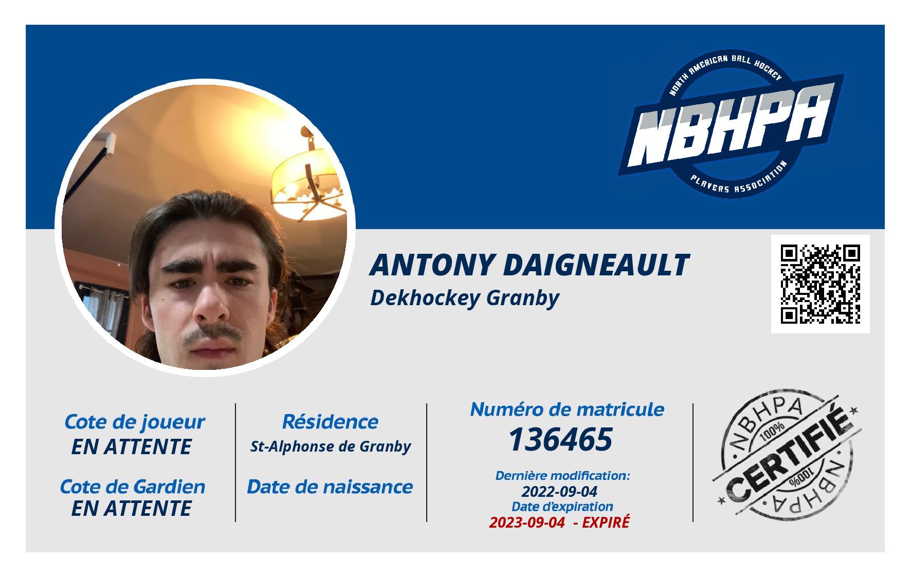 Antony Daigneault