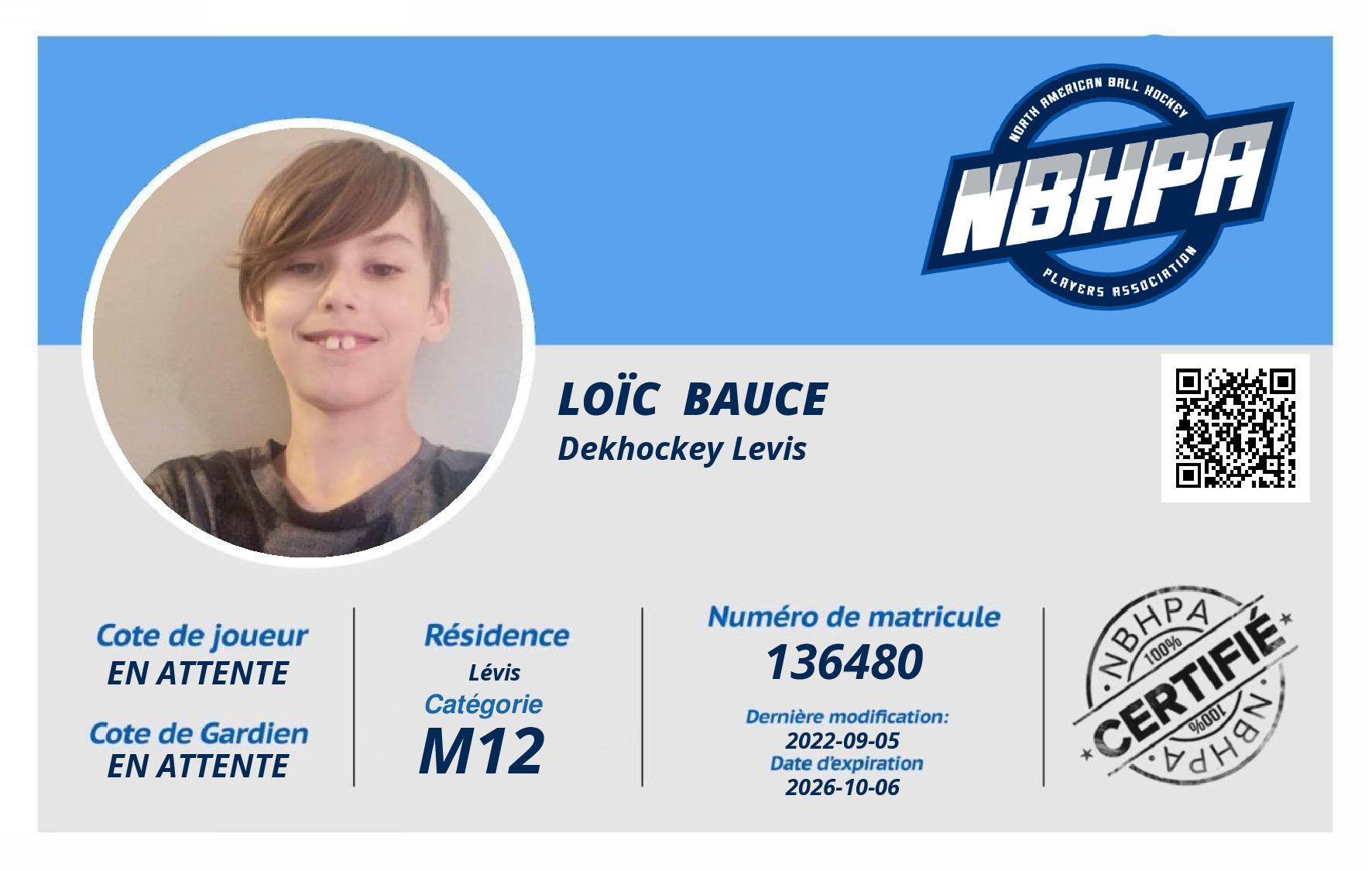 Loïc  Bauce 