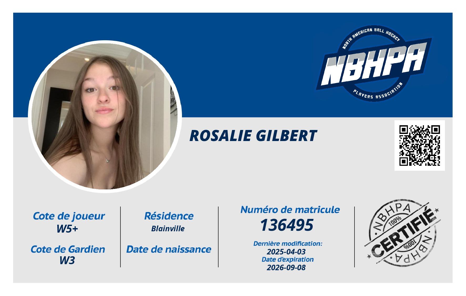 Rosalie Gilbert