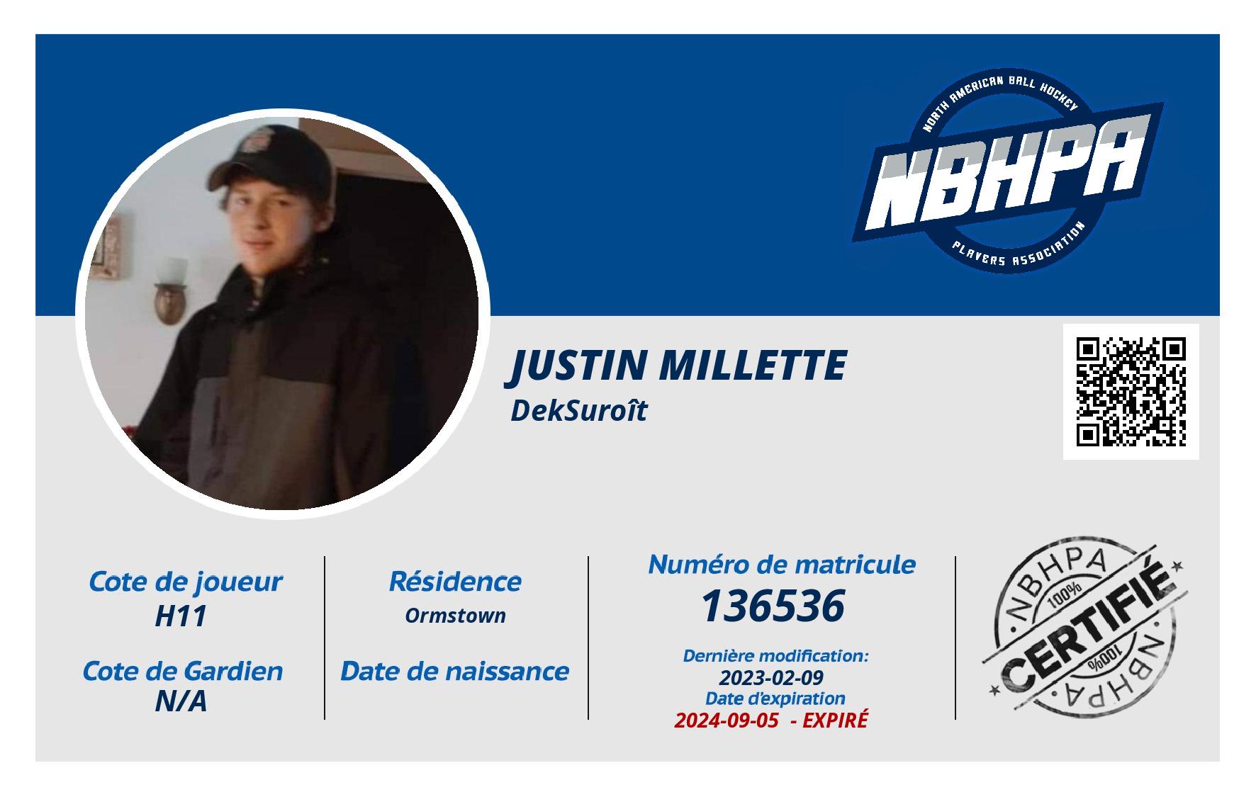 Justin Millette