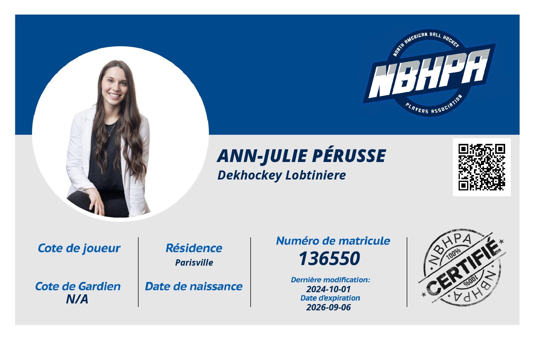 Ann-Julie Pérusse