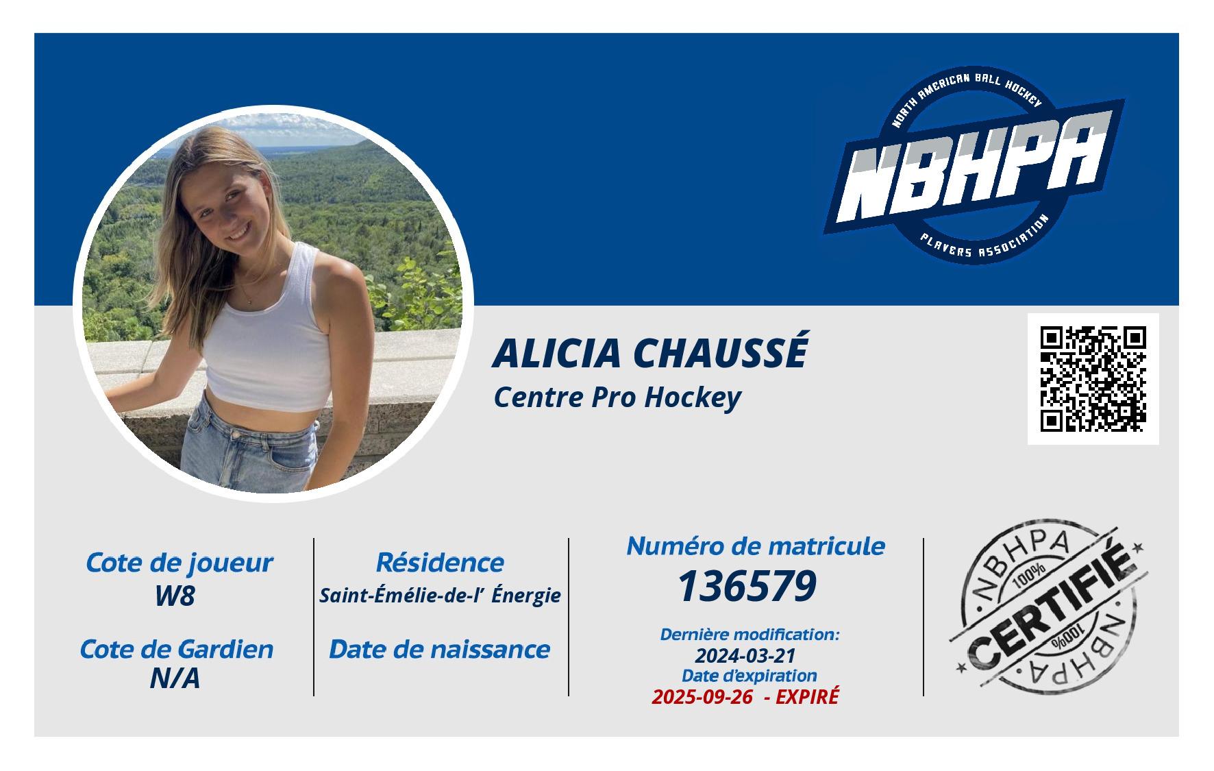 Alicia Chaussé