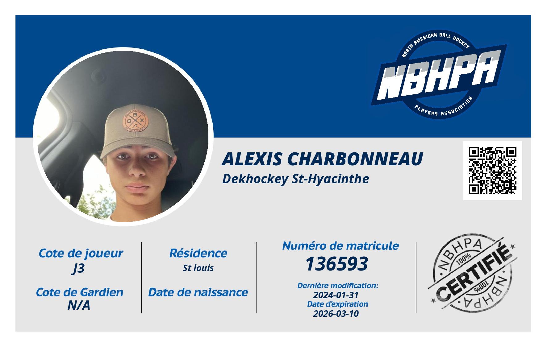 Alexis Charbonneau