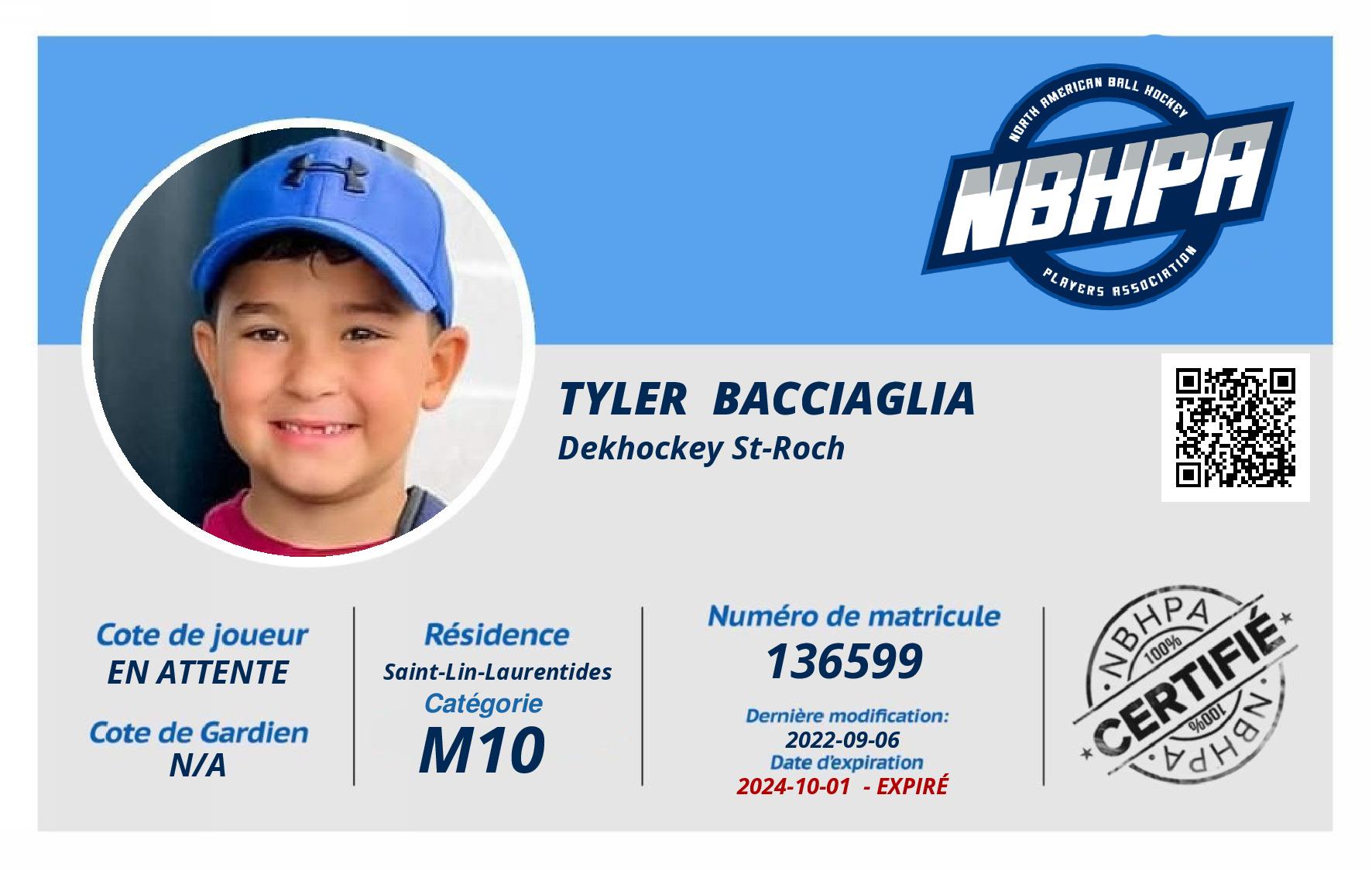 Tyler  Bacciaglia