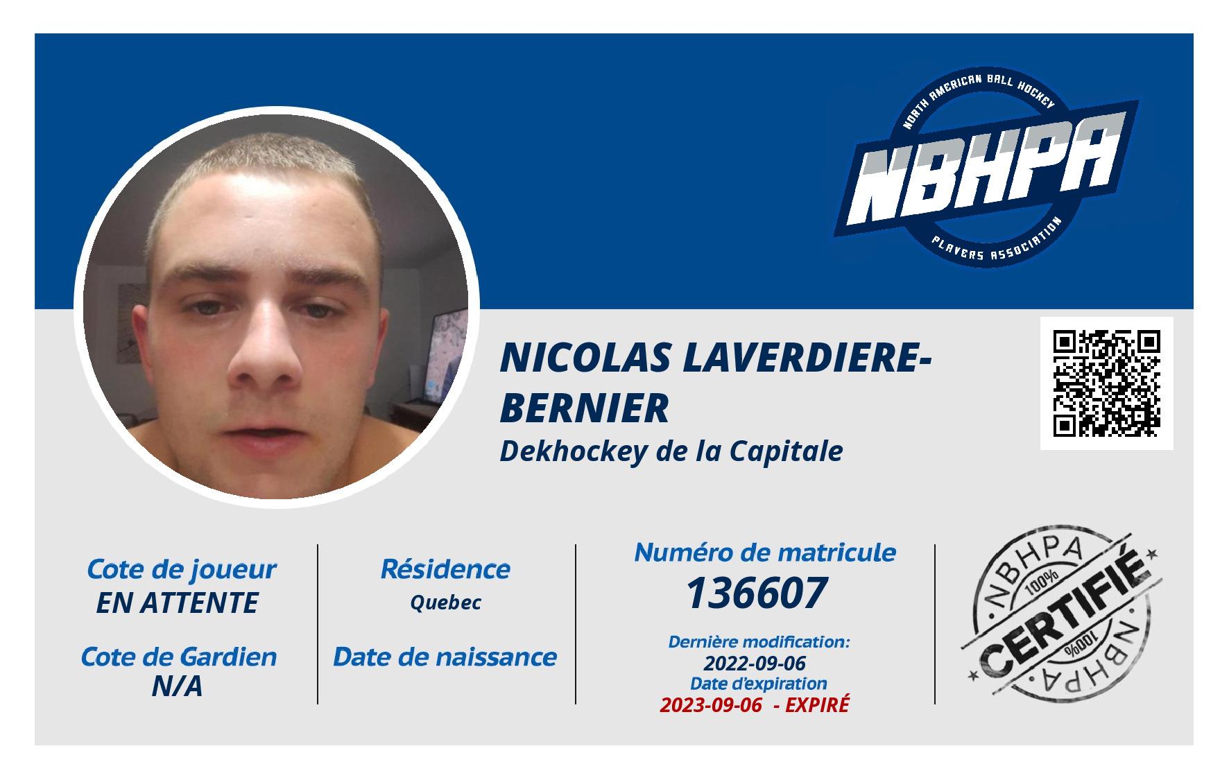 Nicolas Laverdiere-Bernier