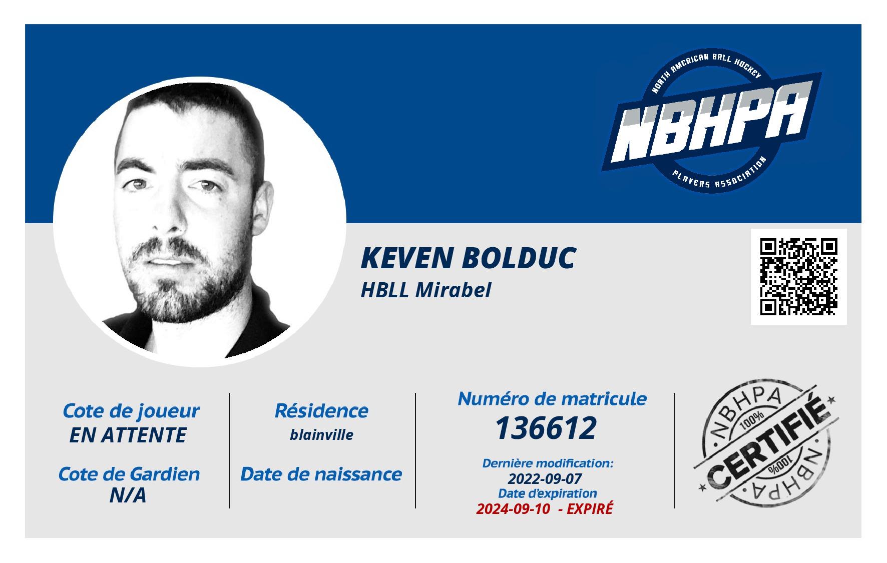 keven bolduc