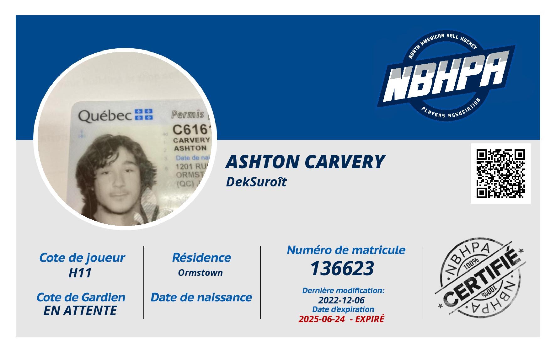Ashton Carvery