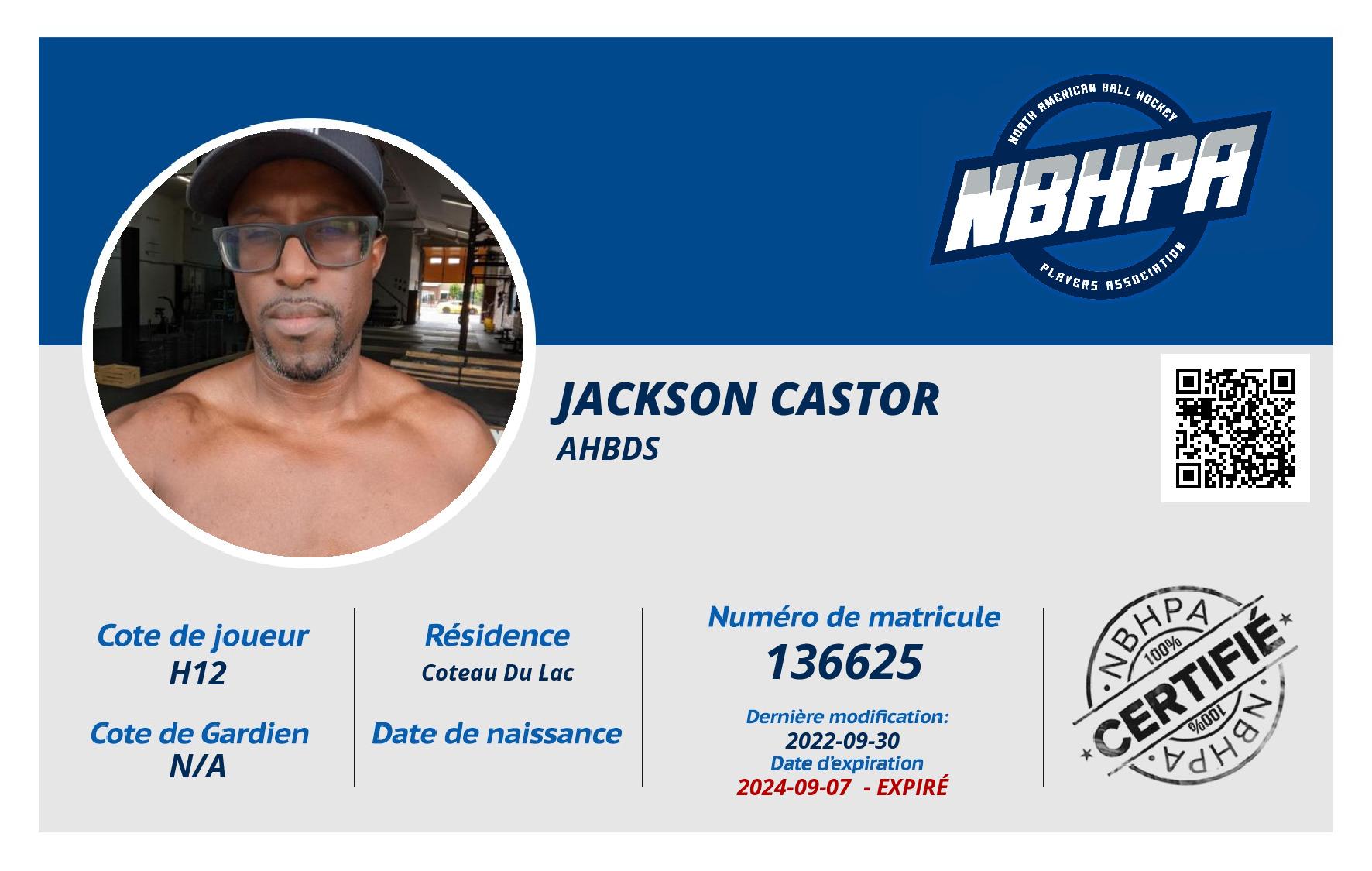 Jackson Castor