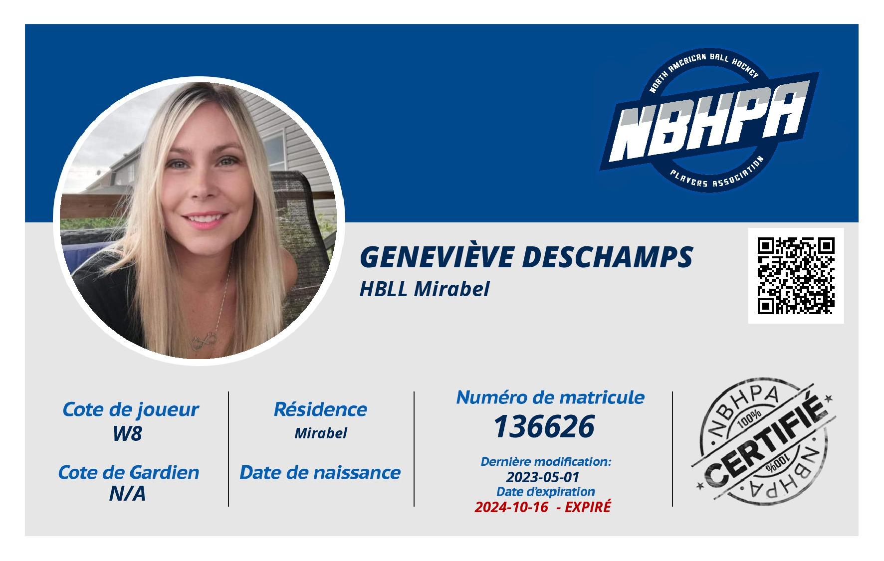 Geneviève Deschamps