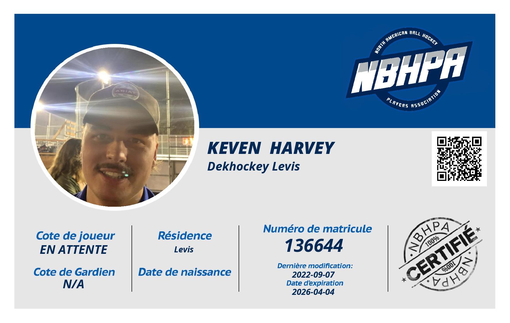 Keven  Harvey