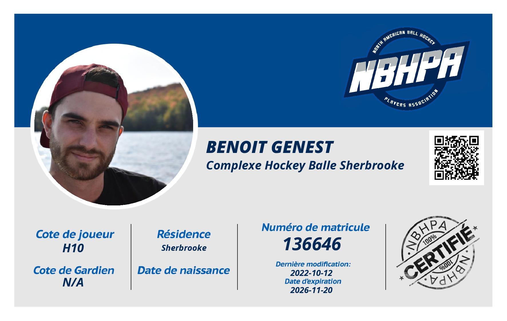 Benoit Genest