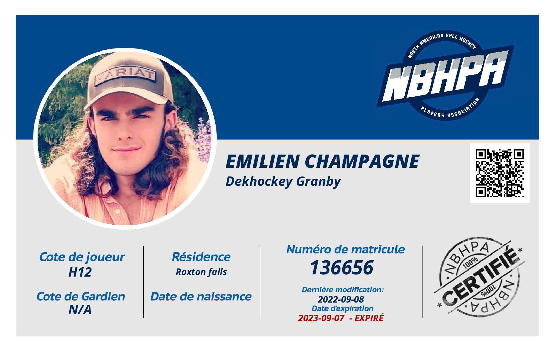 Emilien Champagne