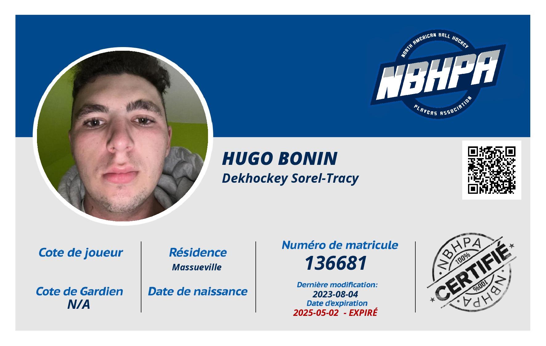 Hugo Bonin