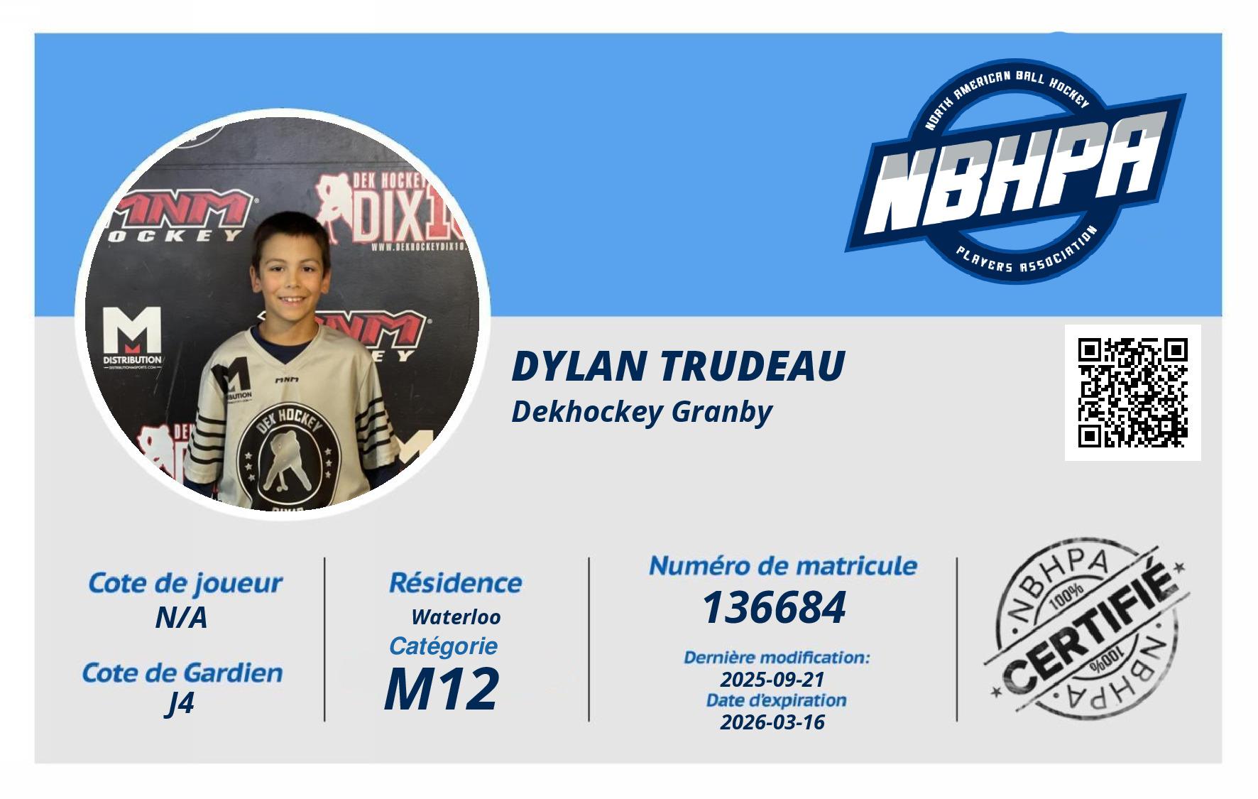 Dylan Trudeau 