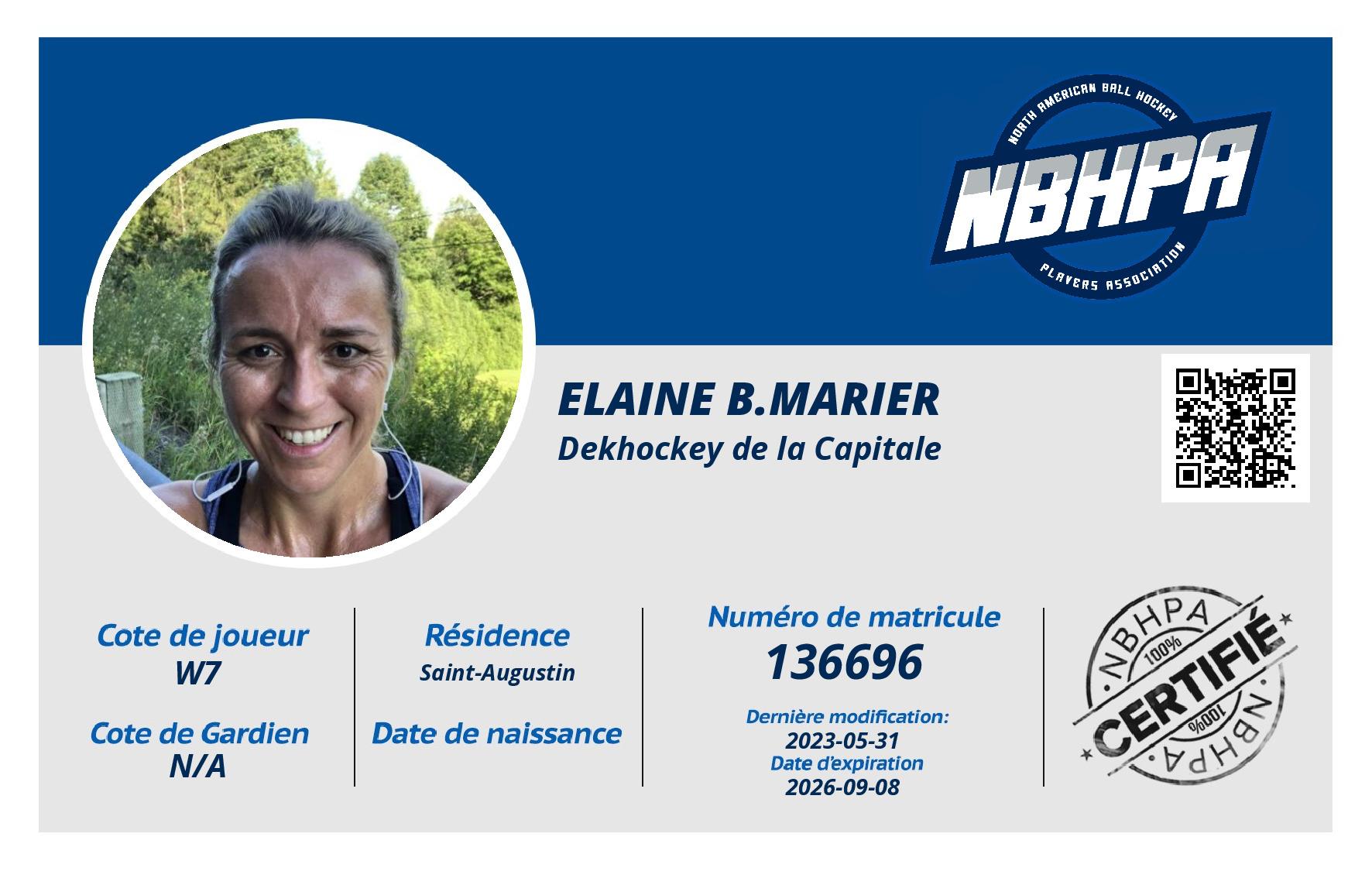 Elaine B.Marier