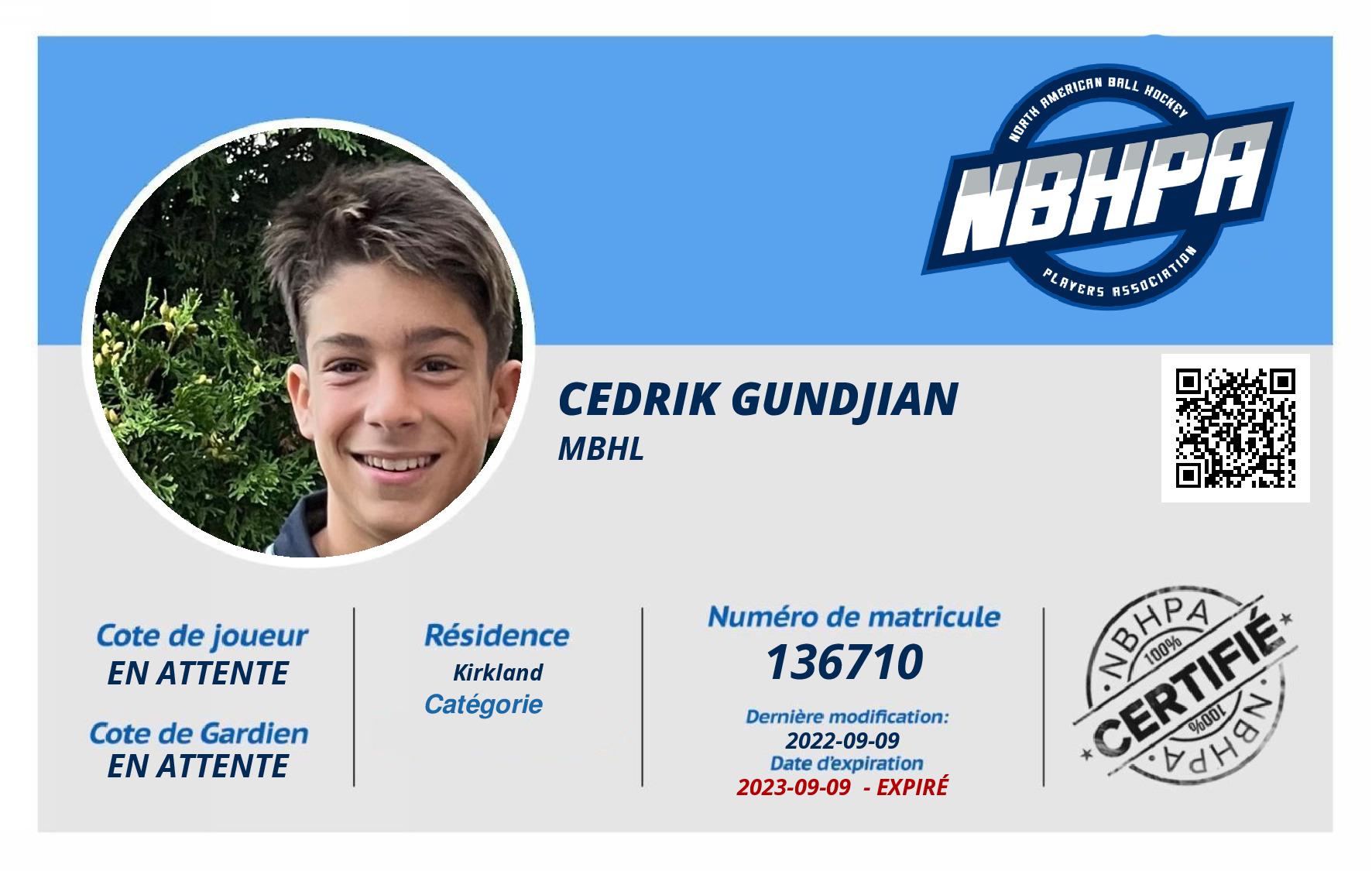 Cedrik Gundjian