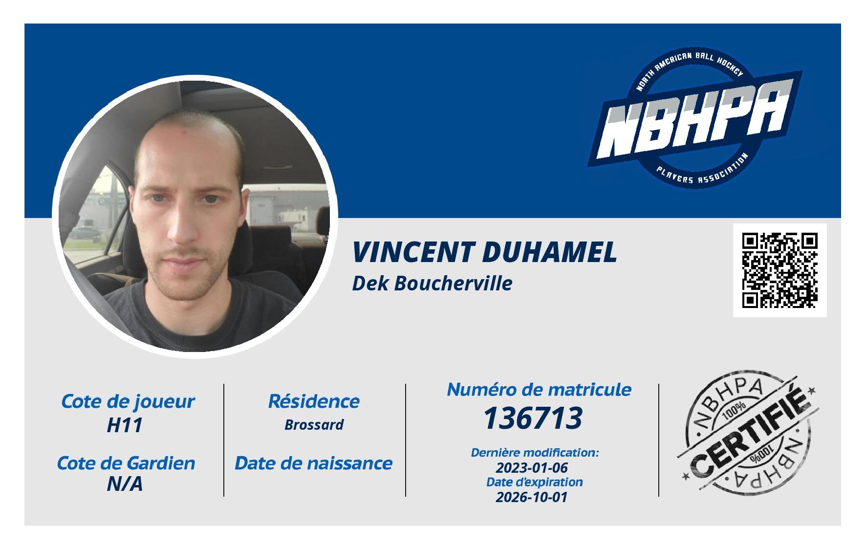 Vincent Duhamel