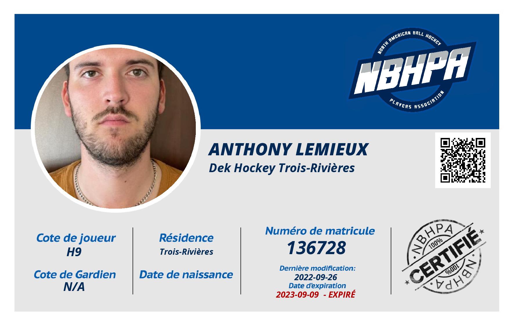 Anthony Lemieux
