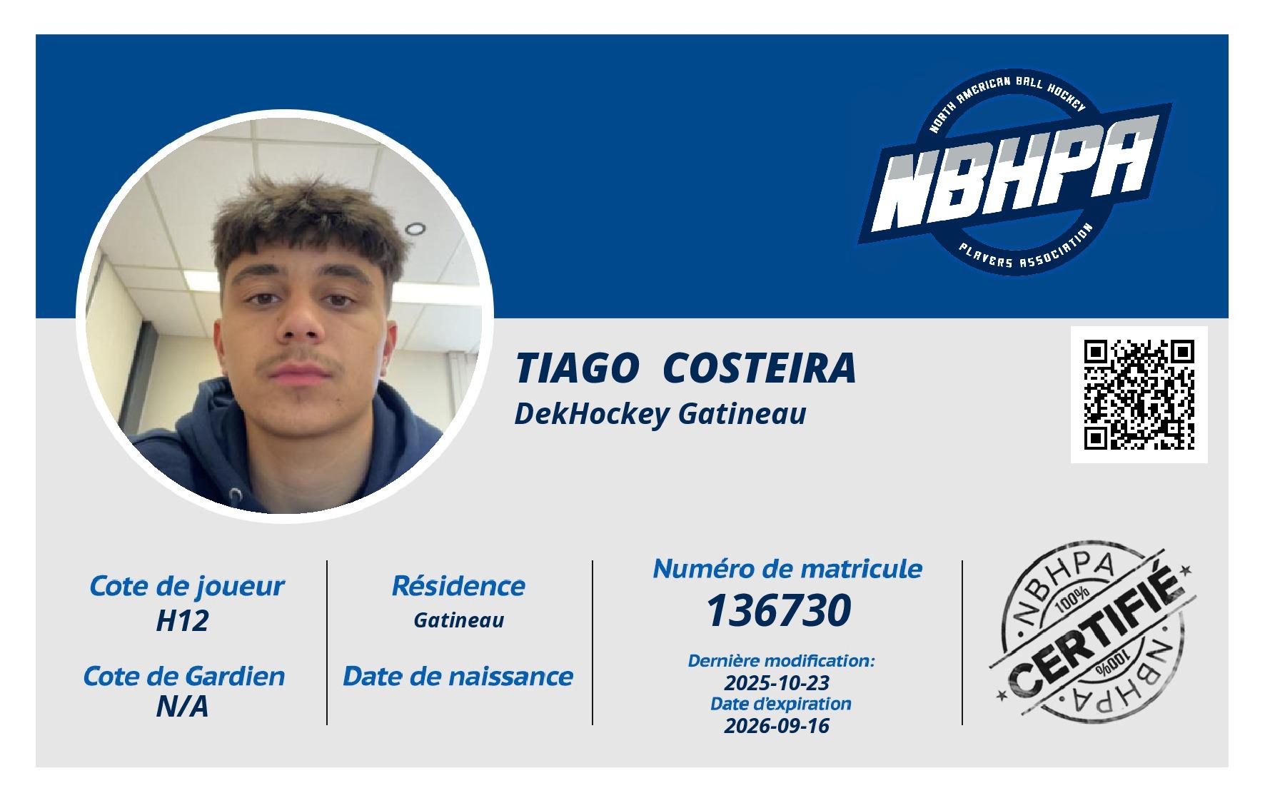 Tiago  Costeira