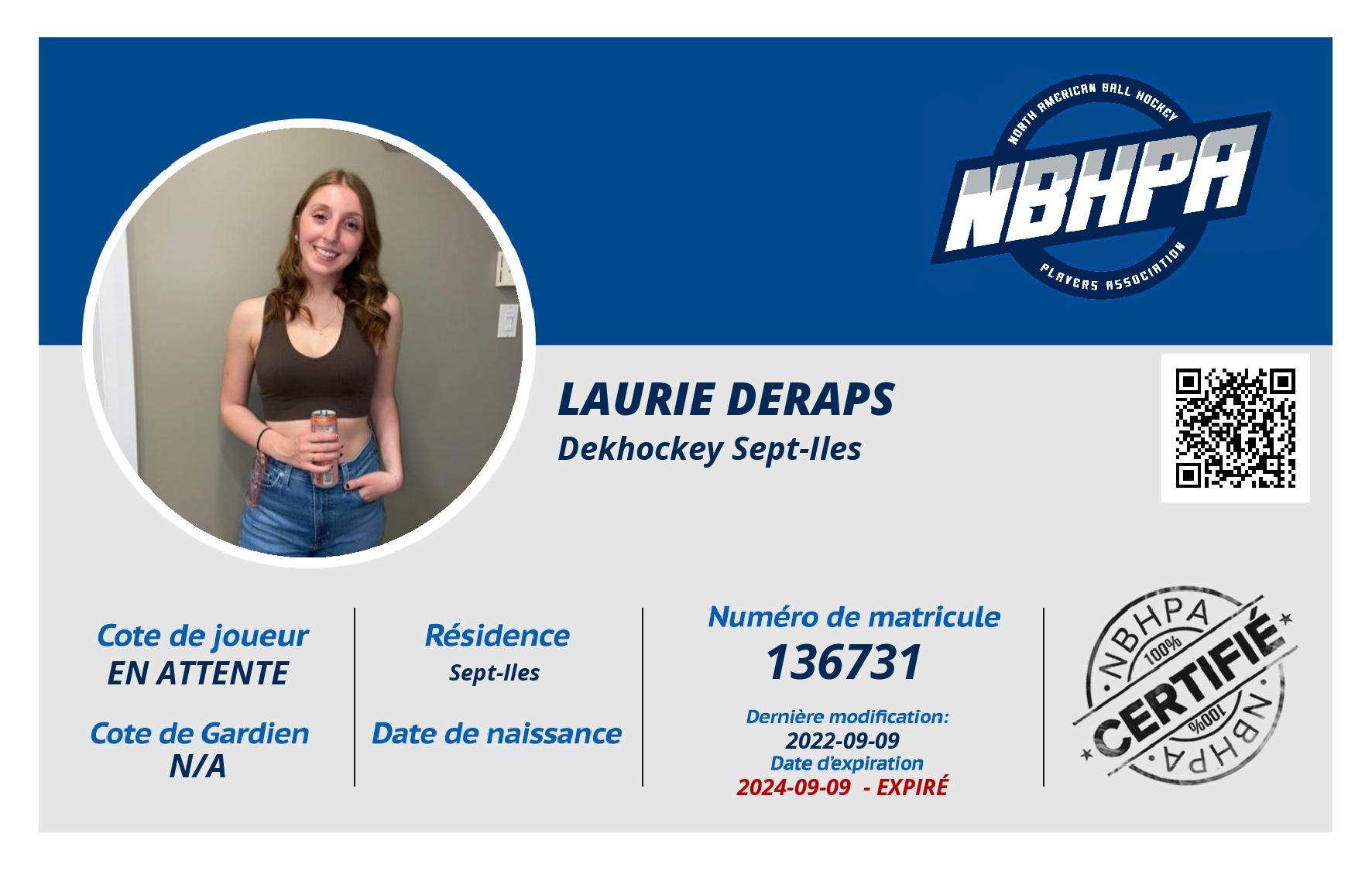 Laurie Deraps