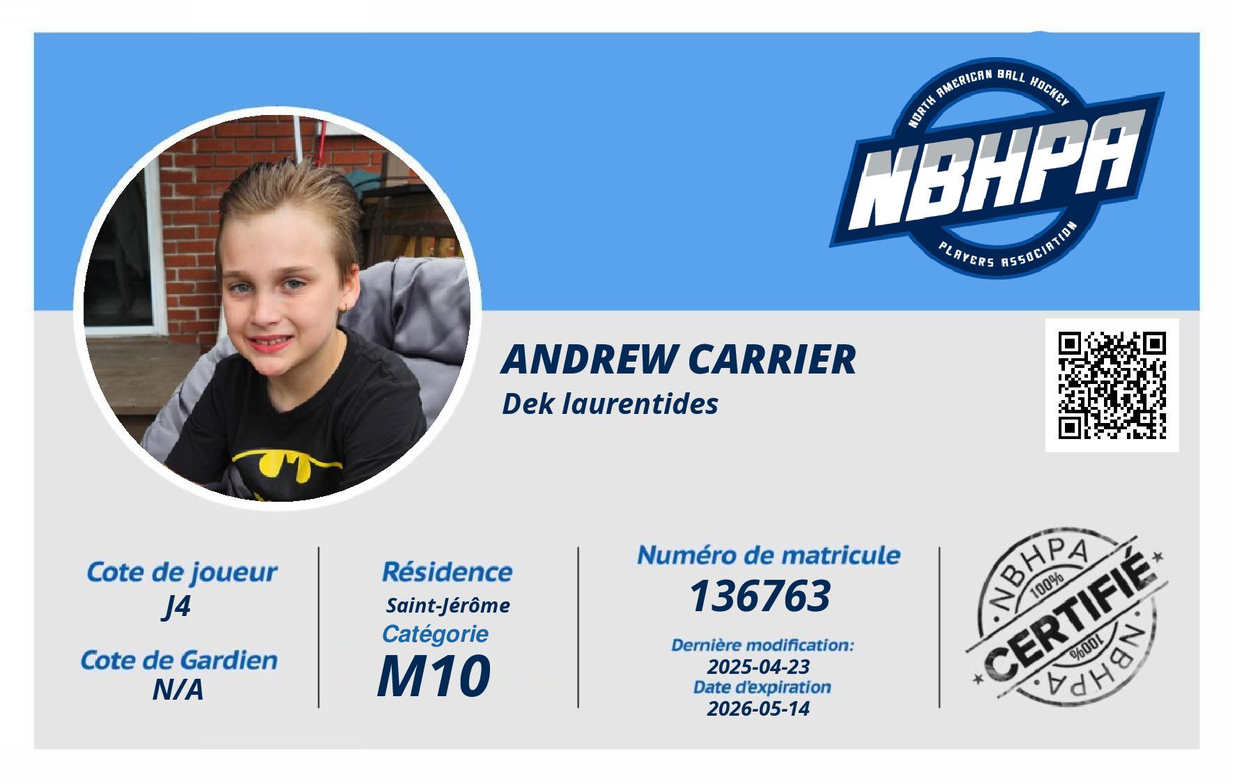 Andrew Carrier