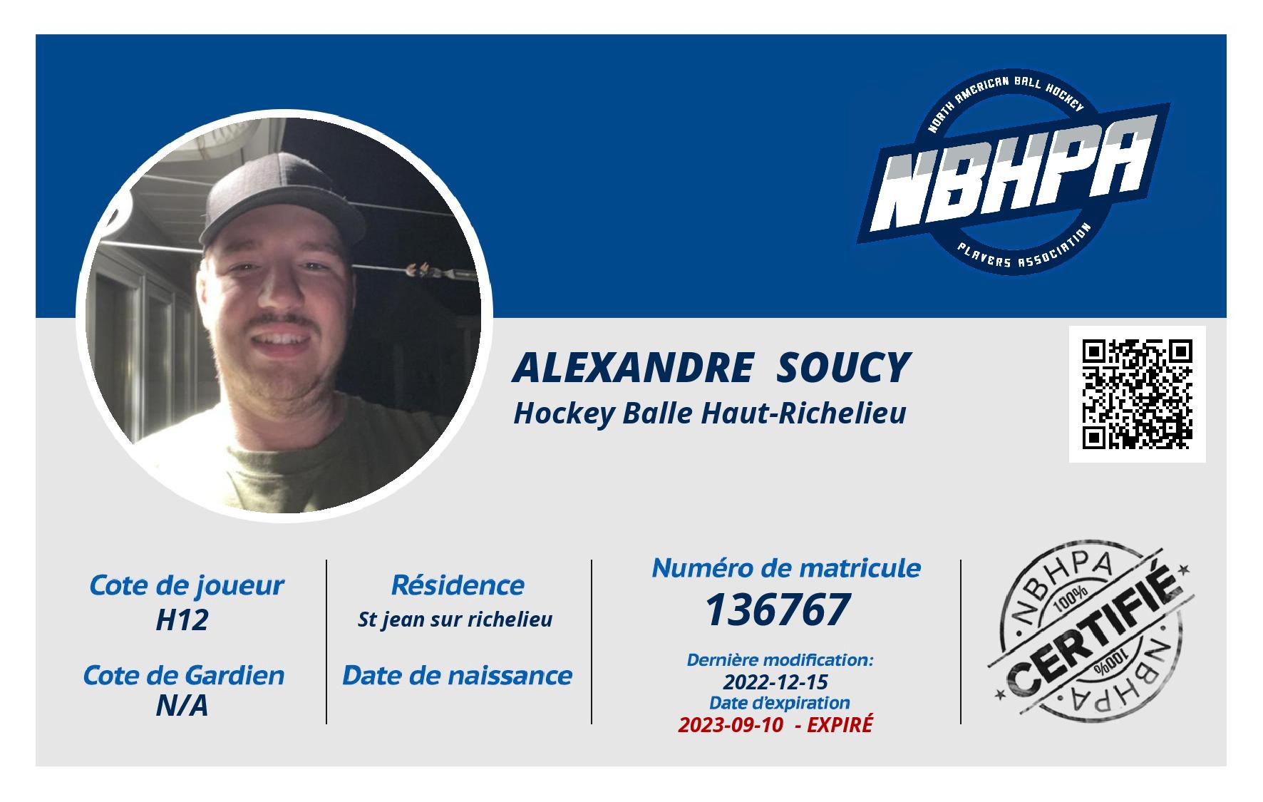 Alexandre  Soucy 