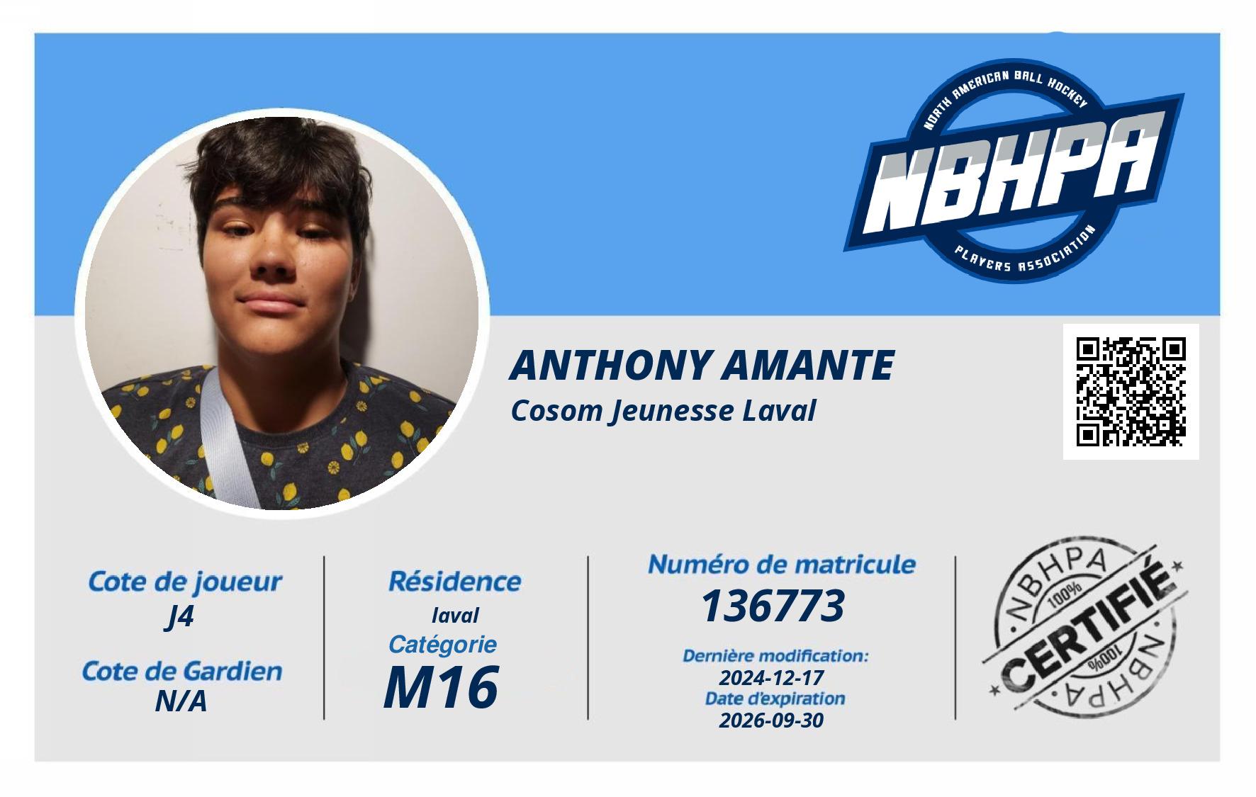Anthony Amante