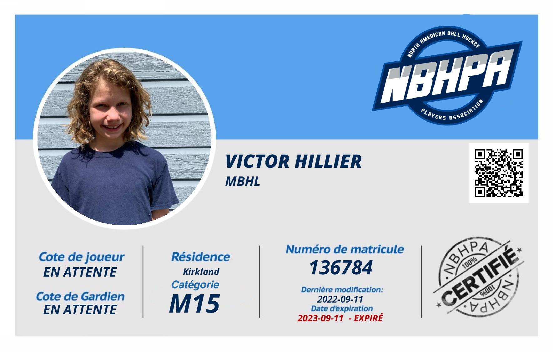 Victor Hillier