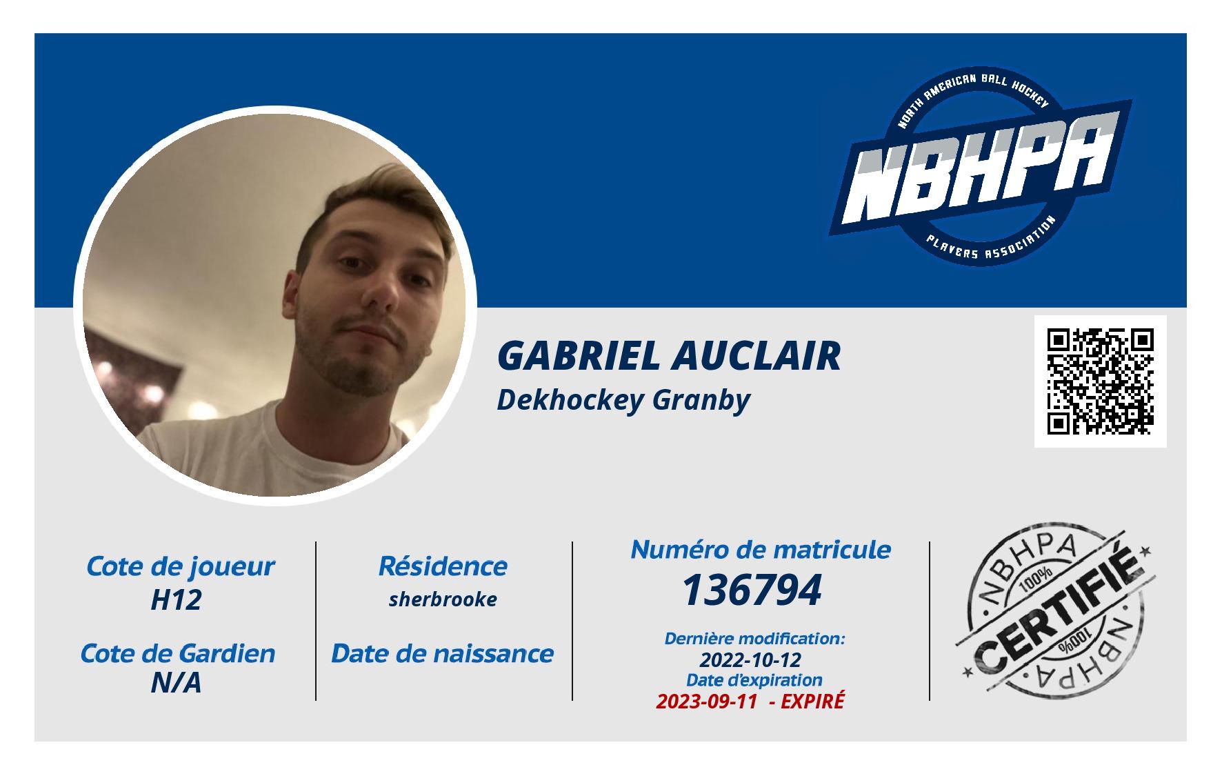 Gabriel Auclair