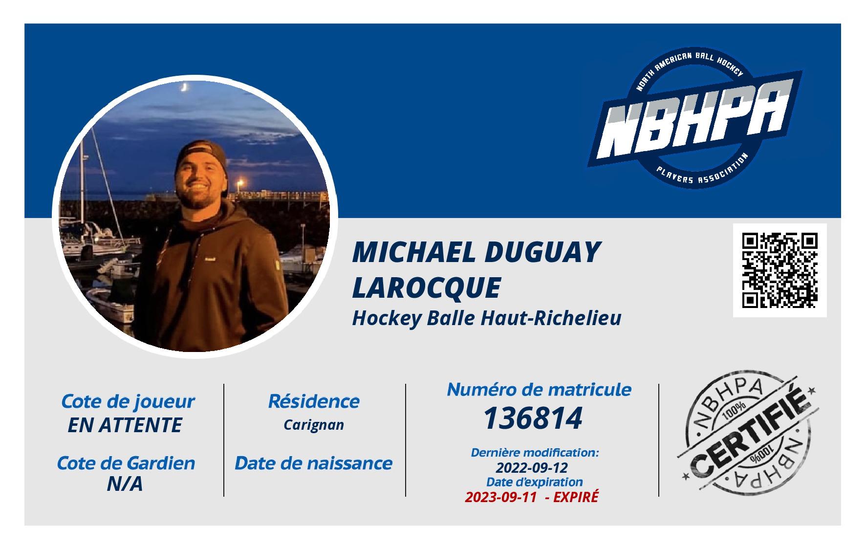 Michael Duguay Larocque