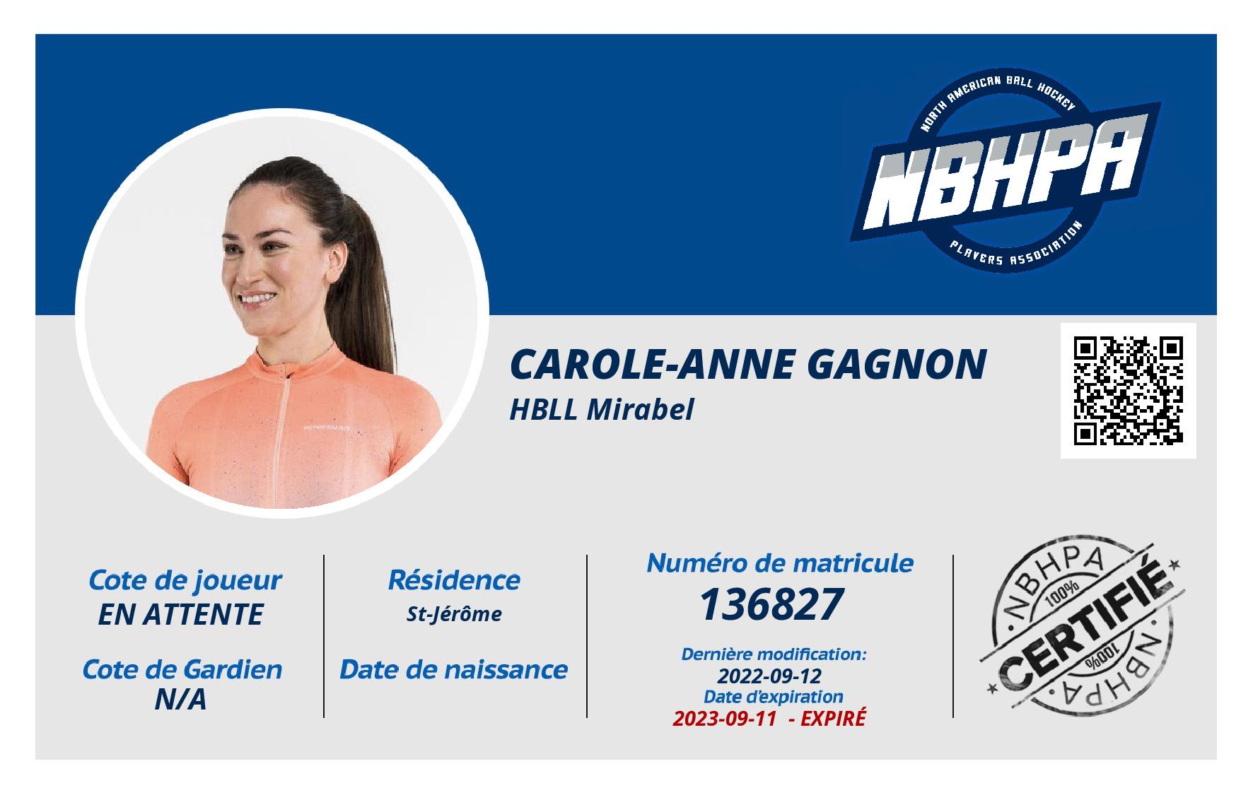 Carole-Anne Gagnon