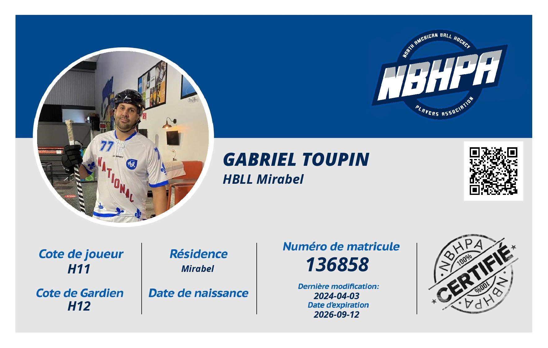 Gabriel Toupin