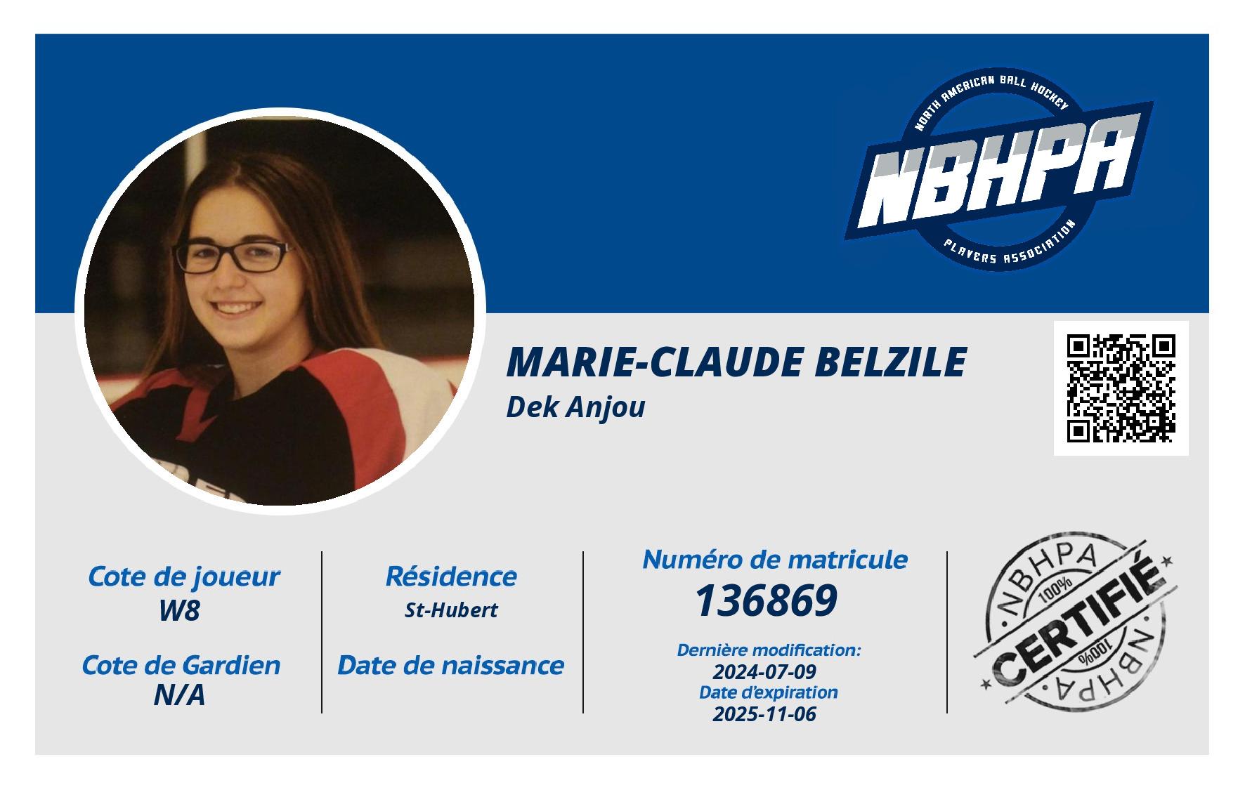 Marie-Claude Belzile
